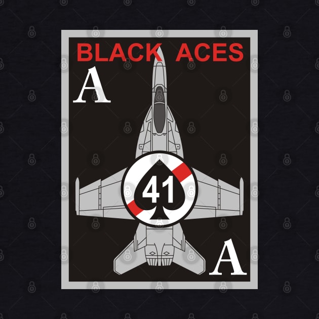 VFA-41 Black Aces - F/A-18 by MBK